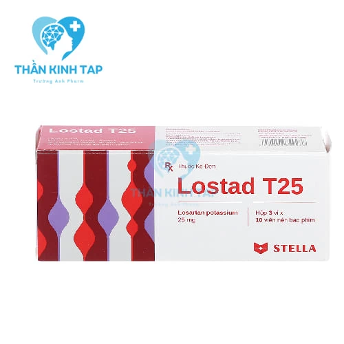 Lostad T25 - Thuốc điều trị tăng huyết áp